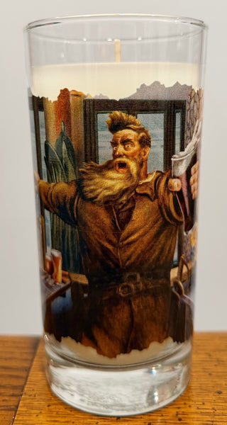 "The Visitation of John Brown" candle