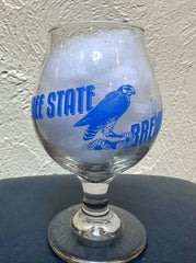 16oz Belgian Glass in Blue