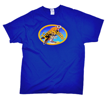 Blue Falcon Oval T-Shirt